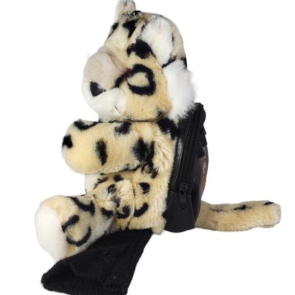 Golfer Pals Snow Leopard Plush Golf Club Cover Vintage - Picture 3 of 16